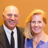 Kathy Toth with Kevin O'Leary